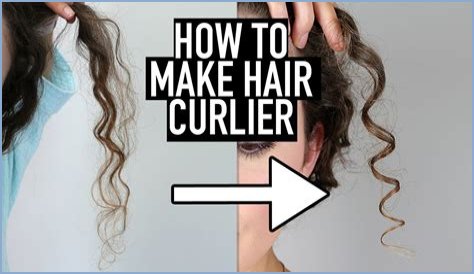 How can I make my hair curlier naturally?