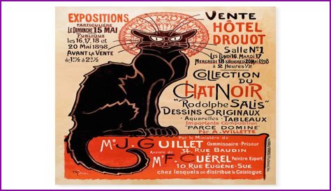 Why is the Chat Noir poster so popular?